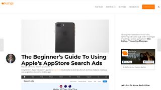 
                            10. The Beginner's Guide To Using's Apple's AppStore Search Ads