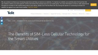 
                            10. The Benefits of SIM-Less Cellular Technology for the Smart Utilities