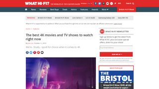 
                            5. The best 4K movies and TV shows to watch right now | What Hi-Fi?