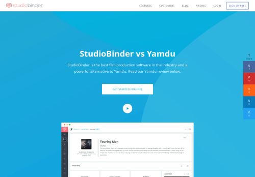 
                            6. The Best Alternative to Yamdu? Meet StudioBinder