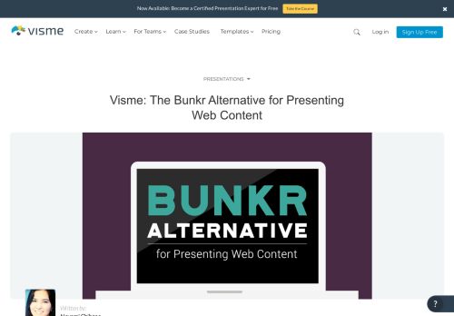 
                            7. The Best Bunkr Alternative for Presenting Web Content | Visual ...