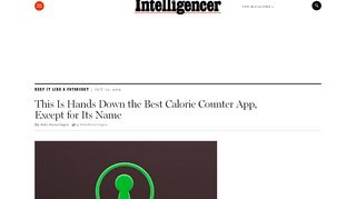 
                            8. The Best Calorie Counter App Is FatSecret, Name Be Damned