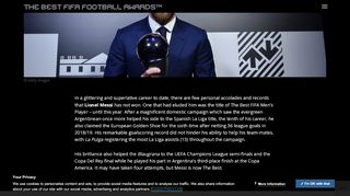 
                            13. The Best FIFA Football Awards™ - THE BEST FIFA MEN'S PLAYER ...