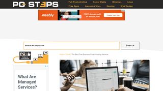 
                            11. The Best Free Business Email Hosting Services | PCsteps.com