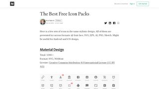 
                            12. The Best Free Icon Packs – Nick Babich – Medium