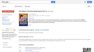 
                            8. The Best of Archie Americana Vol. 3: Bronze Age