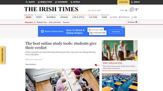 
                            6. The best online study tools: students give their verdict - The Irish Times