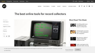 
                            10. The best online tools for record collectors - The Vinyl Factory