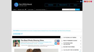 
                            7. The Best Photo Sharing Sites - Techlicious