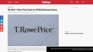 
                            9. The Best T. Rowe Price Funds for 401(k) Retirement Savers - Kiplinger