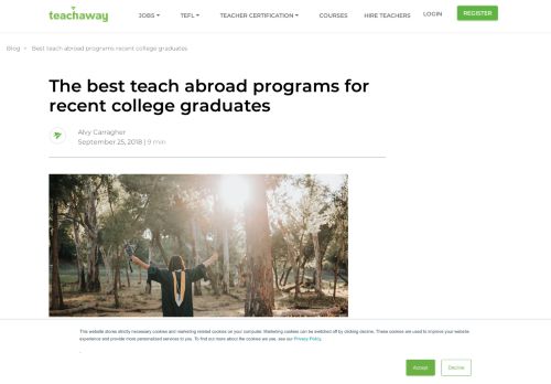 
                            12. The best teach abroad programs for recent college graduates | Teach ...