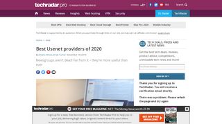 
                            12. The best Usenet providers of 2019 | TechRadar