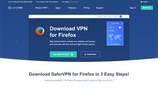 
                            11. The Best VPN for Firefox | SaferVPN