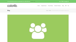 
                            3. The Best WordPress User Management Plugins 2018 - Colorlib