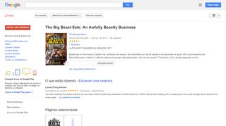 
                            10. The Big Beast Sale: An Awfully Beastly Business - Resultado da Pesquisa de livros Google