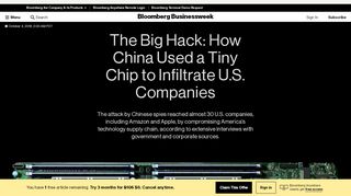 
                            11. The Big Hack: How China Used a Tiny Chip to Infiltrate U.S. ...