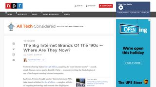 
                            11. The Big Internet Brands Of The '90s — Where Are They Now? : All ...