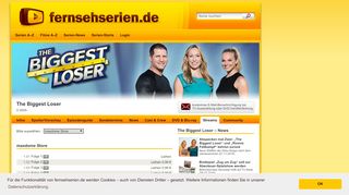 
                            6. The Biggest Loser Streams (maxdome Store) – fernsehserien.de