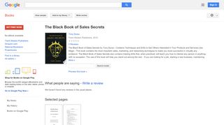 
                            13. The Black Book of Sales Secrets