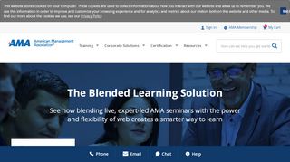 
                            8. The Blended Learning Solution - American Management Association