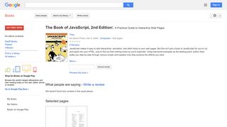 
                            7. The Book of JavaScript, 2nd Edition: A Practical Guide to ...