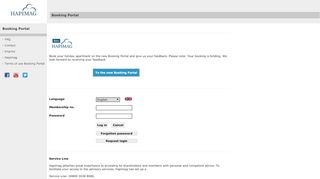 
                            3. the Booking Portal (booking.hapimag.com)