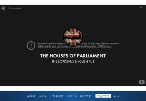 
                            10. The Bordeaux English Pub: The Houses of Parliament