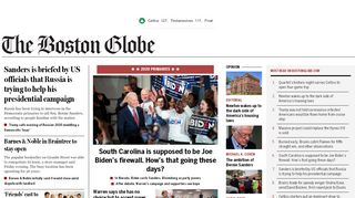 
                            2. The Boston Globe