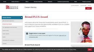 
                            5. The Bristol PLUS Award | Careers Service | University of ...