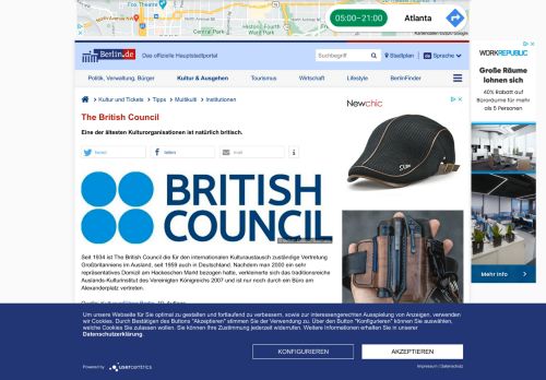 
                            12. The British Council – Berlin.de