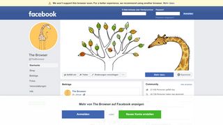 
                            4. The Browser - Startseite | Facebook
