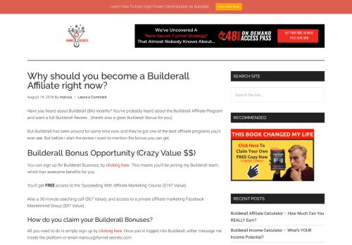 
                            12. The Builderall Affiliate Program - Funnel Secrets