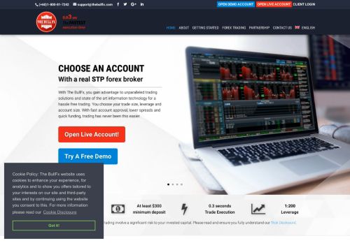 
                            6. The BullFx: Trade Forex and CFDs with real STP forex broker