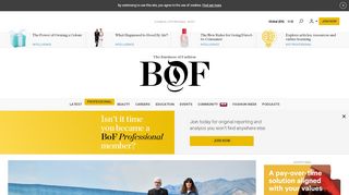 
                            1. The Business of Fashion: BoF