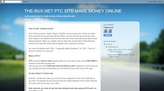 
                            4. THE-BUX.NET PTC SITE MAKE MONEY ONLINE