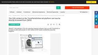 
                            6. The CAD content on the TracePartsOnline.net platform can now be ...