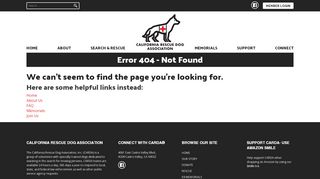 
                            13. the CARDA Members Only Site - California Rescue Dog Association