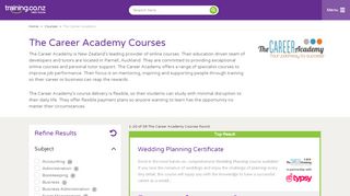 
                            5. The Career Academy Courses - Training.co.nz