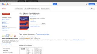 
                            4. The Chambers Dictionary - Google Books-Ergebnisseite