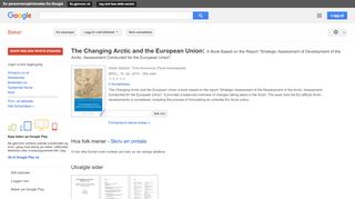 
                            5. The Changing Arctic and the European Union: A Book Based on the ...