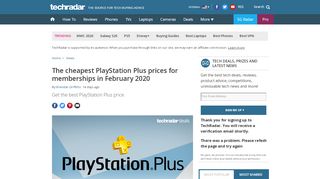 
                            10. The cheapest PlayStation Plus prices for memberships in February ...