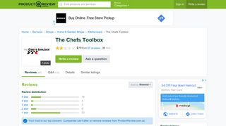 
                            8. The Chefs Toolbox Reviews - ProductReview.com.au