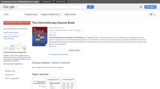 
                            7. The Chemotherapy Source Book