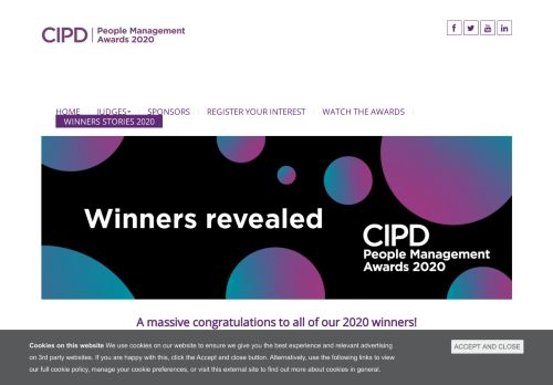 
                            10. The CIPD People Management Awards
