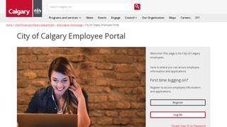 
                            13. The City of Calgary - City of Calgary Employee Portal