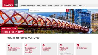 
                            8. The City of Calgary - Home Page