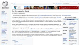 
                            5. The Co-operative Bank - Wikipedia