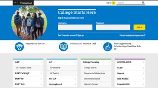 
                            10. The College Board - College Admissions - SAT - University ...