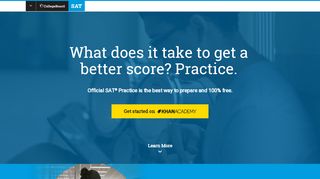 
                            5. The College Board | Official SAT® Practice on Khan Academy