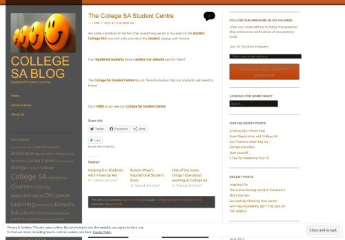 
                            7. The College SA Student Centre | College SA Blog